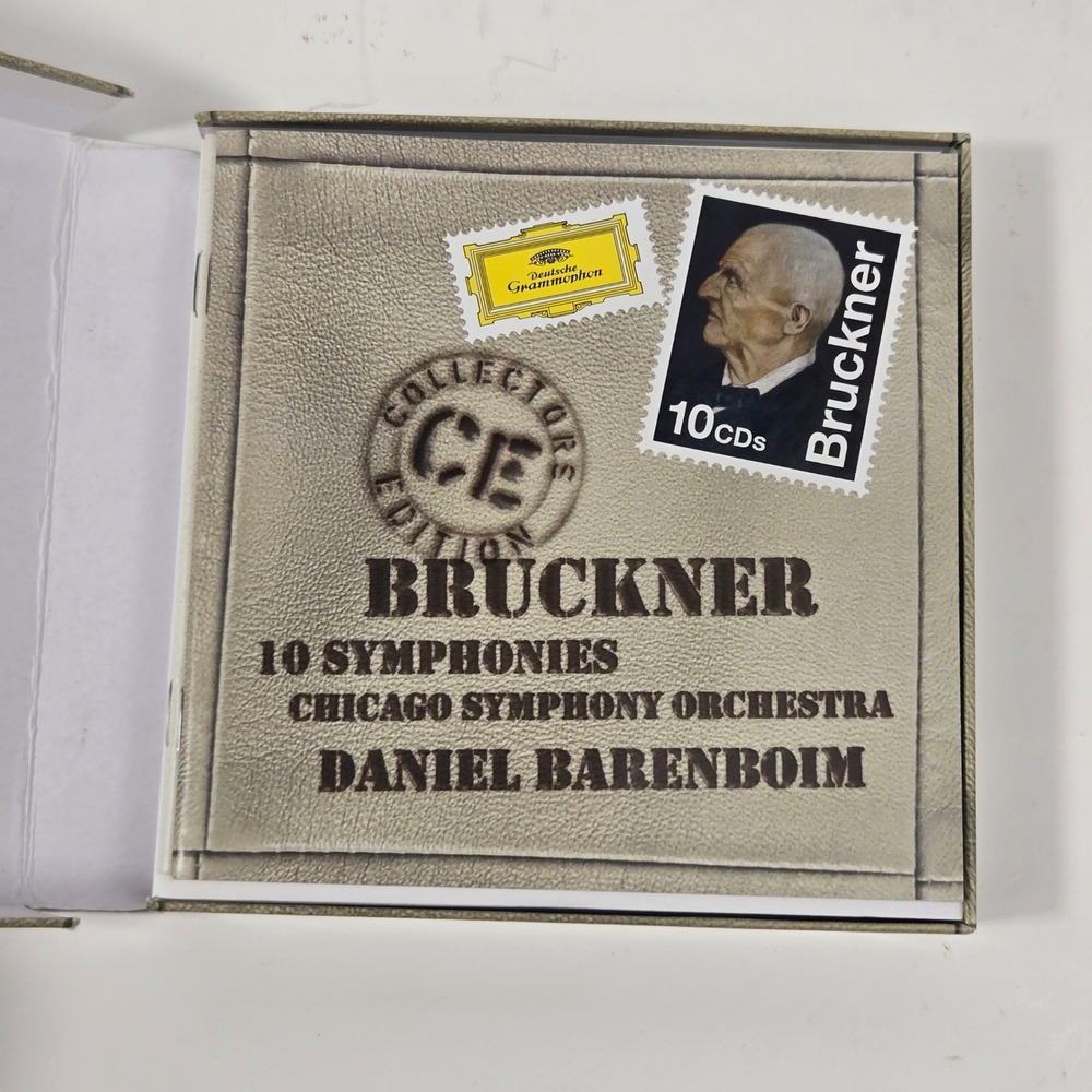 Bruckner 10 Symphonies Barenboim Chicago Symphony DG 10 CD Box Set Collectors - Picture 5 of 9